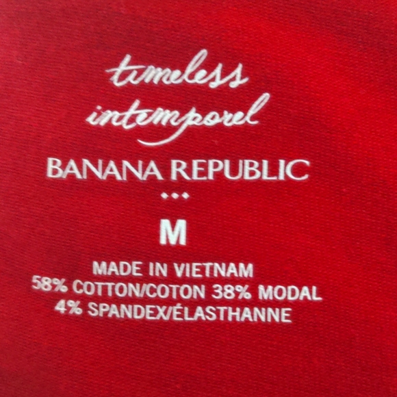 Banana Republic Red Tank Top NWT - Picture 7 of 7